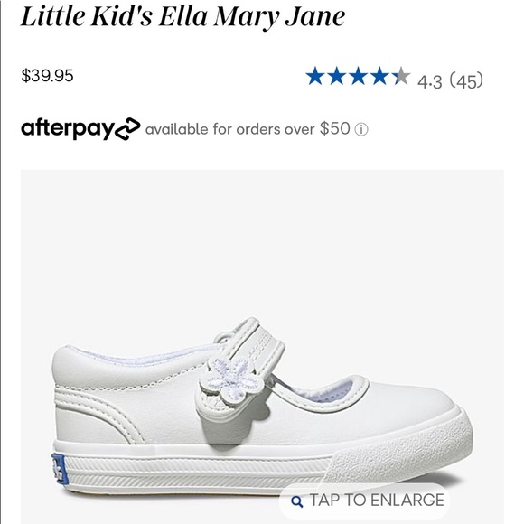 Keds Other - Brand new, never been worn Keds ELLA Mary Jane shoes. Size toddler 4.5W.